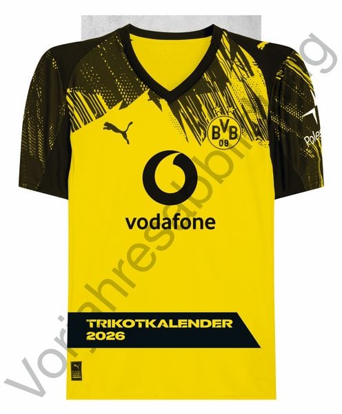Produktbild: BVB Trikotkalender 2027