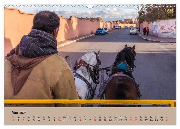 Produktbild: Marrakesch - Eine Stadt wie aus 1001 Nacht (Wandkalender 2026 DIN A3 quer), CALVENDO Monatskalender
