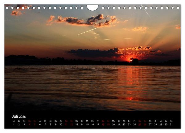 Produktbild: Niederrheinischer Himmel (Wandkalender 2026 DIN A4 quer), CALVENDO Monatskalender