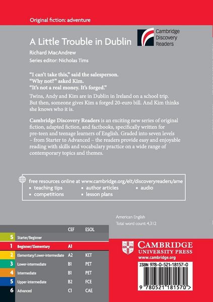 Produktbild: A Little Trouble in Dublin Level 1 Beginner/Elementary American English Edition