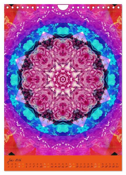 Produktbild: Mandala Energien (Wandkalender 2026 DIN A4 hoch), CALVENDO Monatskalender