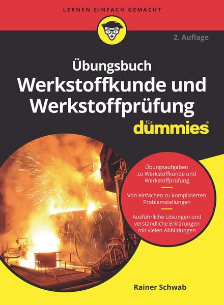 Produktbild: &Uuml;bungsbuch Werkstoffkunde und Werkstoffpr&uuml;fung f&uuml;r Dummies