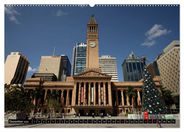 Produktbild: Brisbane (Wandkalender 2026 DIN A2 quer), CALVENDO Monatskalender