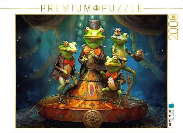 CALVENDO Puzzle Zirkuszauber mit Fantasie | 2000 Teile Lege-Größe 90x67cm Foto-Puzzle für glückliche Stunden