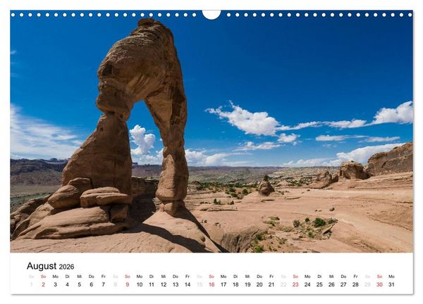 Produktbild: Nationalparks in Utah (Wandkalender 2026 DIN A3 quer), CALVENDO Monatskalender