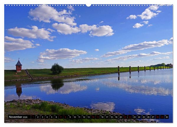 Produktbild: Havelberg bis Tangerm&uuml;nde (Wandkalender 2026 DIN A2 quer), CALVENDO Monatskalender