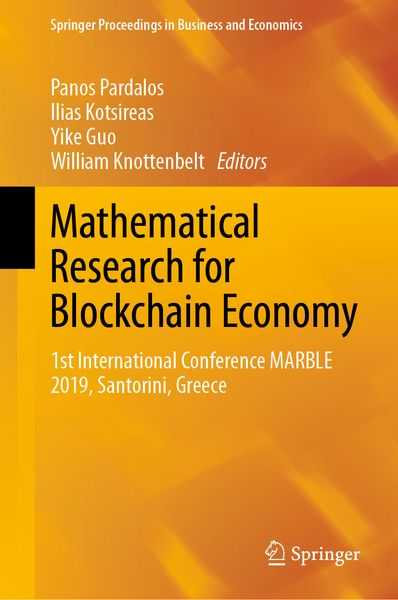 Produktbild: Mathematical Research for Blockchain Economy