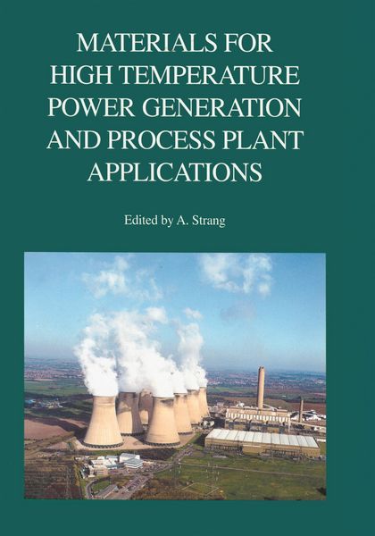 Produktbild: Materials for High Temperature Power Generation and Process Plant Applications