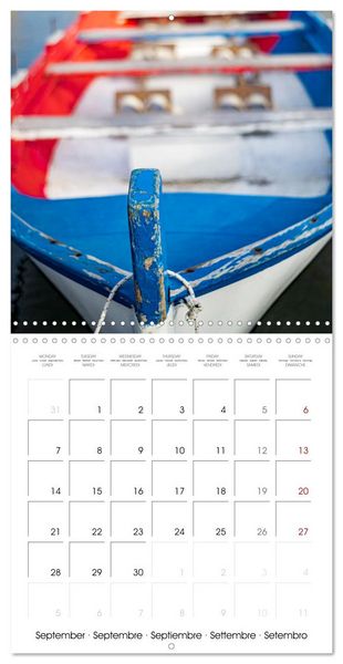 Produktbild: E&acute;tang de Thau en Me&acute;diterrane&acute;e (Calendrier mural carr&eacute; 2026 30x30 cm) Calendrier double avec une page pour vos prises de notes