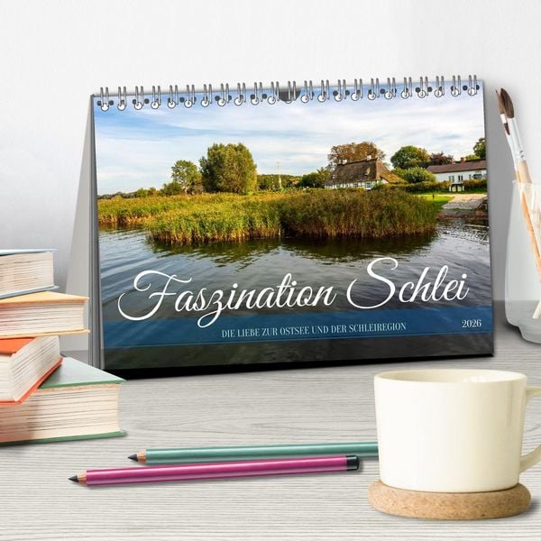 Produktbild: Faszination Schlei (Tischkalender 2026 DIN A5 quer), CALVENDO Monatskalender