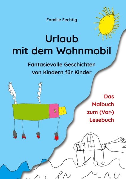 Produktbild: Urlaub mit dem Wohnmobil - Das Malbuch zum (Vor-)Lesebuch