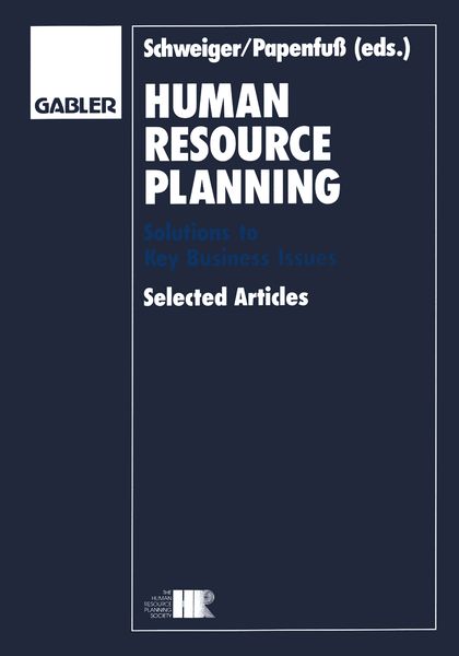 Produktbild: Human Resource Planning