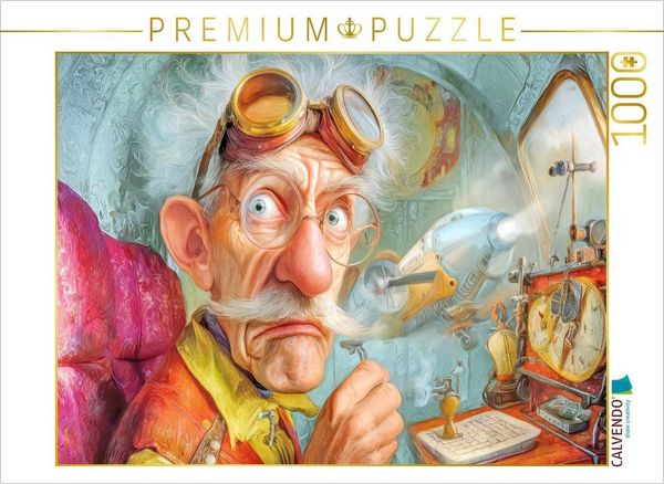 CALVENDO Puzzle Amüsante Karikaturen | 1000 Teile Lege-Größe 64 × 48 cm Foto-Puzzle für glückliche Stunden