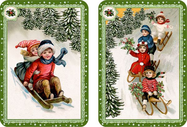 Produktbild: Coppenrath Verlag - Schwarzer Peter - Nostalg.Kartenspiel, Adventsschachtelspiel