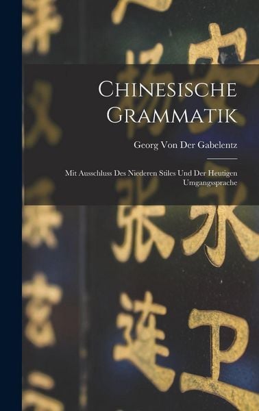 Produktbild: Chinesische Grammatik