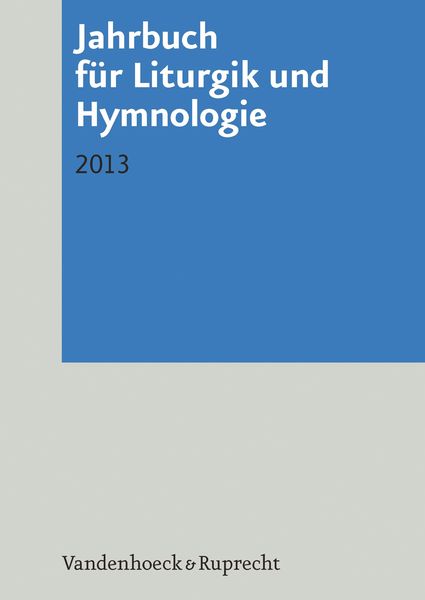 Produktbild: Jahrbuch f&uuml;r Liturgik und Hymnologie