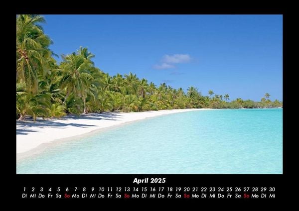 Produktbild: Str&auml;nde der Welt 2025 Fotokalender DIN A3