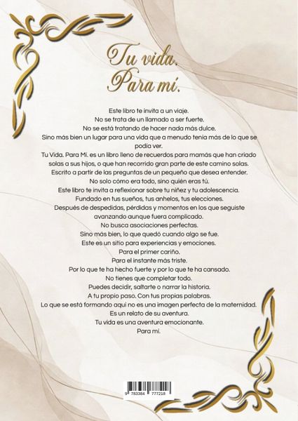 Produktbild: Tu vida. Para m&iacute;.