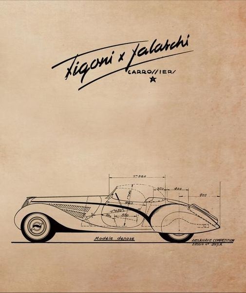 Produktbild: Figoni on Delahaye