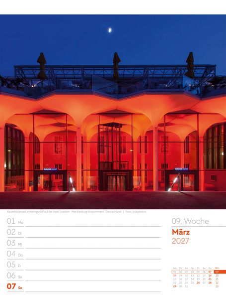 Produktbild: Am Meer Wochenplaner Kalender 2027