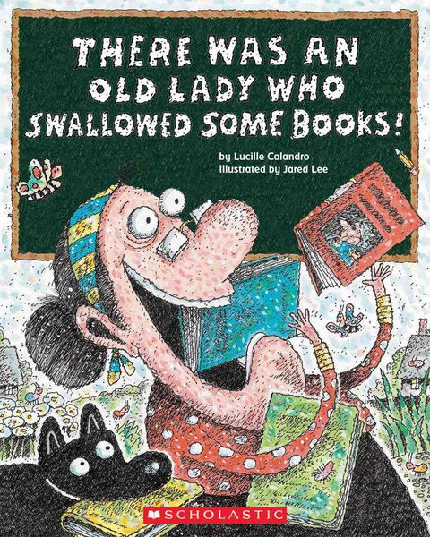 Produktbild: There Was an Old Lady Who Swallowed Some Books!