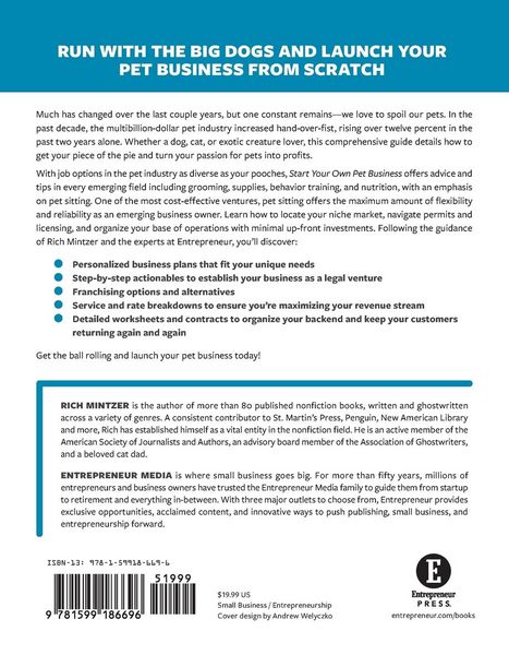 Produktbild: Start Your Own Pet Business