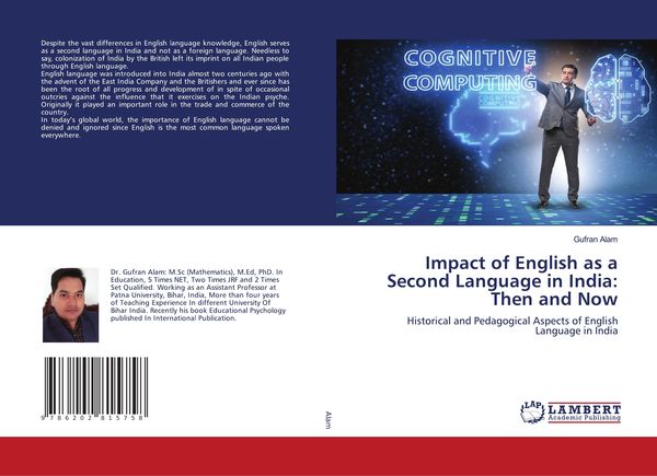 Produktbild: Impact of English as a Second Language in India: Then and Now