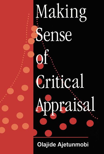Produktbild: Making Sense of Critical Appraisal