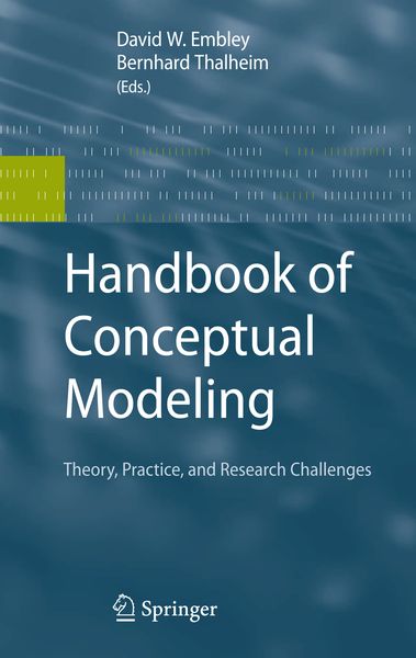 Produktbild: Handbook of Conceptual Modeling