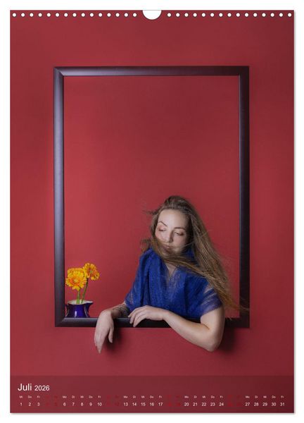 Produktbild: framed portraits - fine art Fotografie von Michael Allmaier (Wandkalender 2026 DIN A3 hoch), CALVENDO Monatskalender