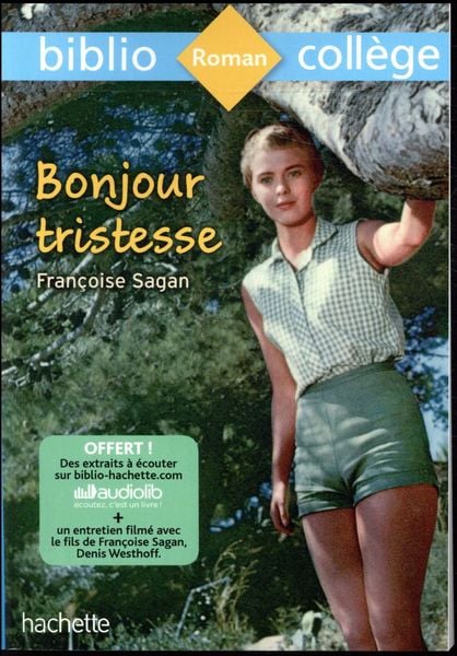 Bonjour Tristesse, Taschenbuch von Francoise Sagan, Hachette éducation parascolaire, 9782013949941