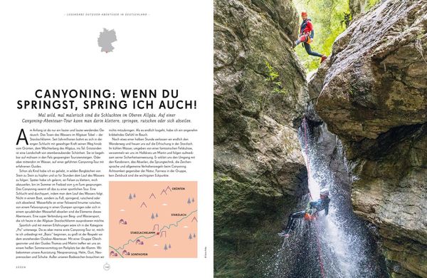 Lonely Planet Bildband Legendäre Outdoorabenteuer in Deutschland