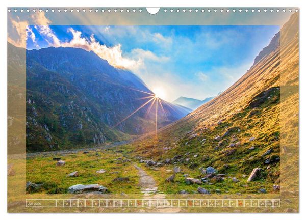 Produktbild: Wenn die Sonne erwacht und untergeht (Wandkalender 2026 DIN A3 quer), CALVENDO Monatskalender