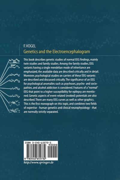 Produktbild: Genetics and the Electroencephalogram
