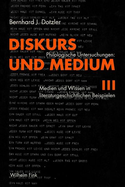 Produktbild: Diskurs und Medium III