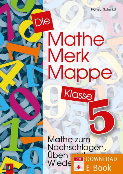 Produktbild: Die Mathe-Merk-Mappe Klasse 5