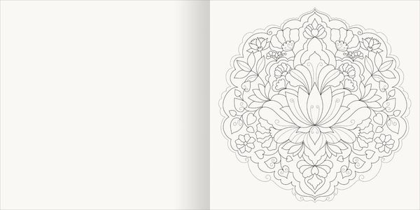 Produktbild: Aquarell-Malblock &ndash; Mandalas