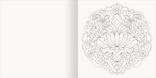 Produktbild: Aquarell-Malblock &ndash; Mandalas