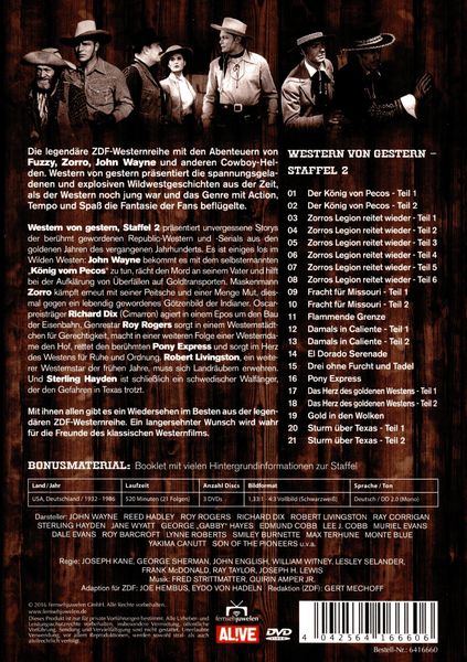 Produktbild: Western von Gestern - Box 2 [3 DVDs]