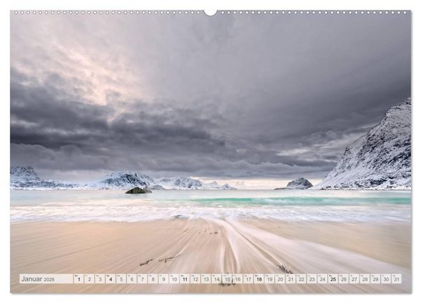 Produktbild: Traumziel Lofoten (Wandkalender 2026 DIN A2 quer), CALVENDO Monatskalender