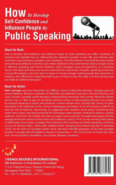 Produktbild: How to Develop Self-Confidence and Influence People by Public Speaking