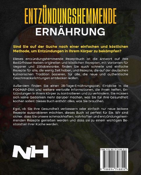 Produktbild: Entz&uuml;ndungshemmende Ern&auml;hrung