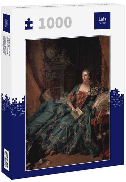 Produktbild: Lais Puzzle Fran&ccedil;ois Boucher - Portr&auml;t der Madame de Pompadour 1000 Teile