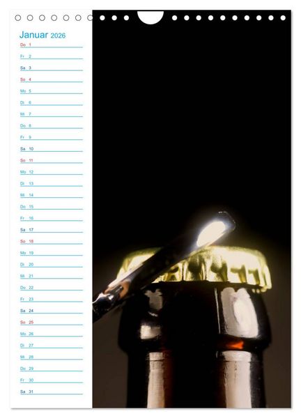 Produktbild: Bier (Wandkalender 2026 DIN A4 hoch), CALVENDO Monatskalender