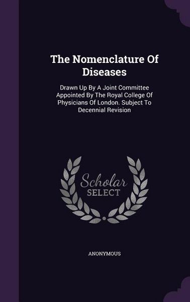 Produktbild: The Nomenclature Of Diseases