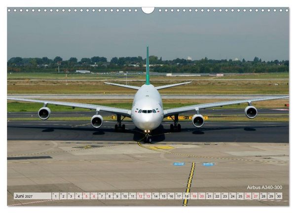 Produktbild: Airliners - Face to Face (Wandkalender 2027 DIN A3 quer), CALVENDO Monatskalender