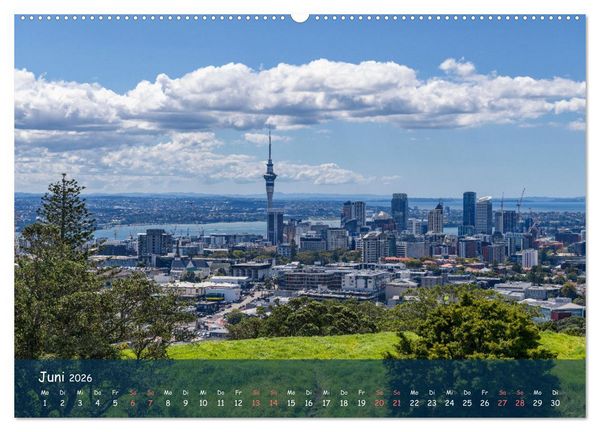 Produktbild: Traumorte entdecken: Neuseeland (hochwertiger Premium Wandkalender 2026 DIN A2 quer), Kunstdruck in Hochglanz