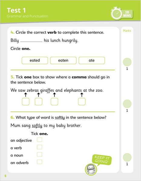 Produktbild: Grammar, Punctuation and Spelling - Ages 6-7