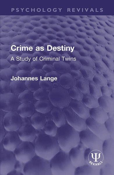 Produktbild: Crime as Destiny