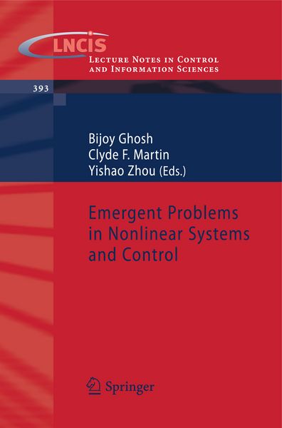 Produktbild: Emergent Problems in Nonlinear Systems and Control